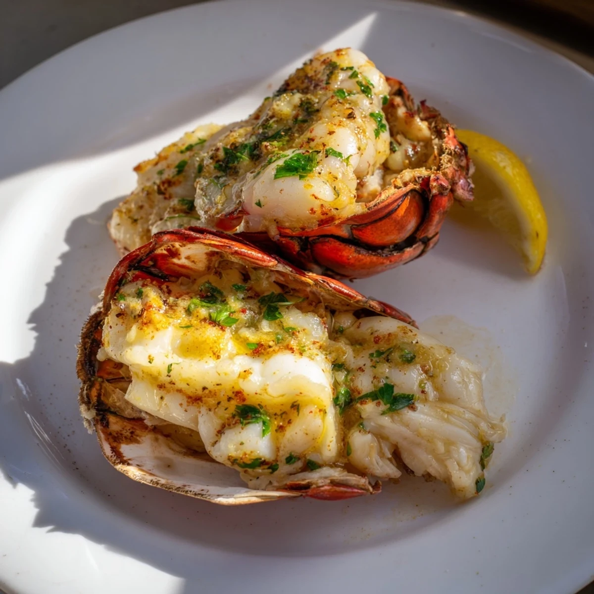 Garlic Butter Lobster Tails