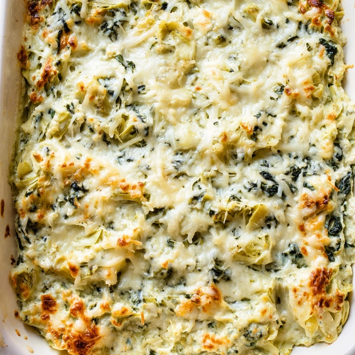 Creamy Spinach Artichoke Cheese