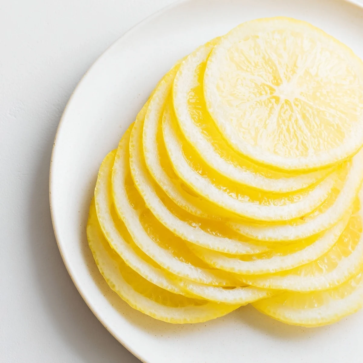 A close-up of a bright, juicy lemon garnish, ready to add flavor and zest to any dish.