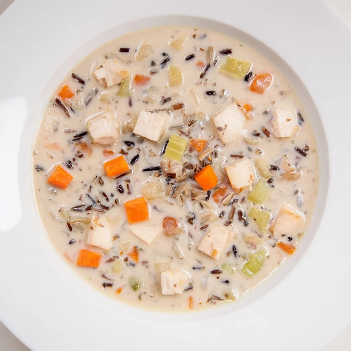Chicken Wild Rice Hearty Soup