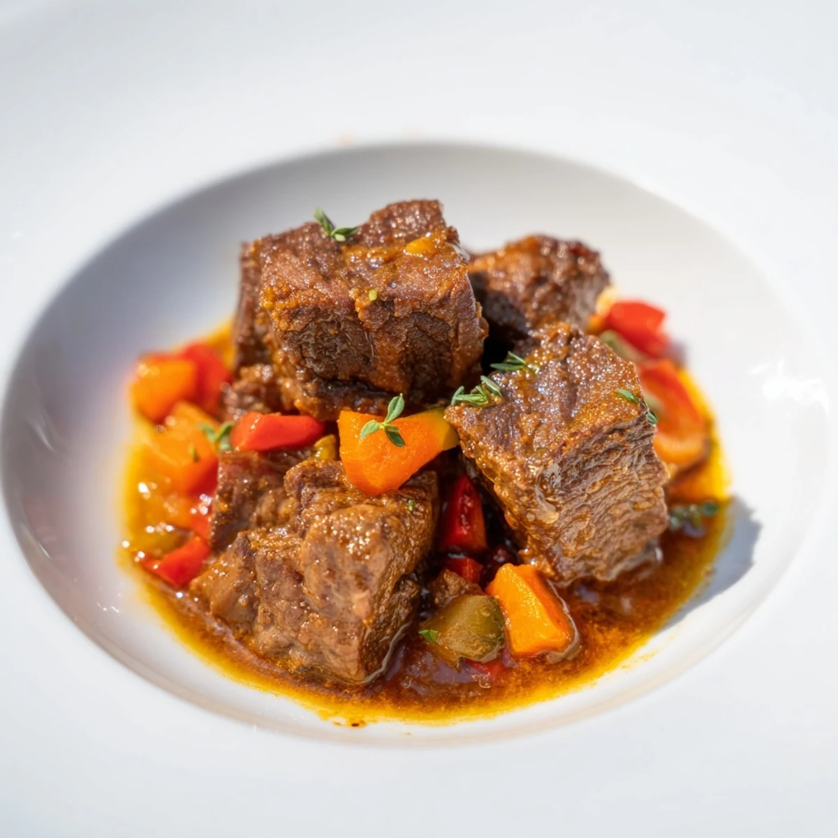 Tender, slow-cooked meat spiced, with rich sauce, served with perfect steaming rice or crusty bread.