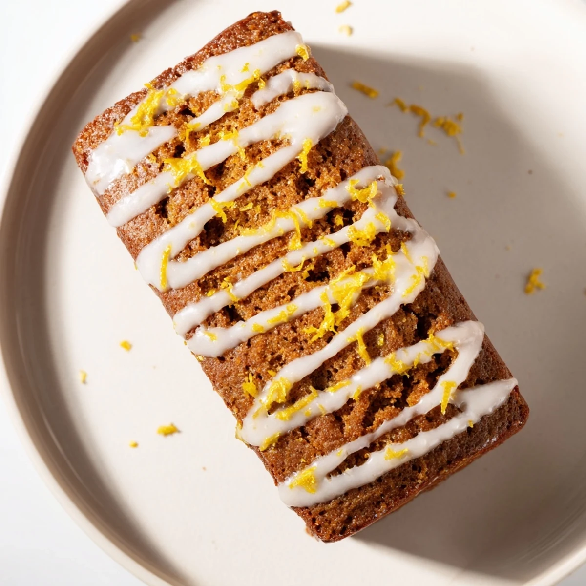 Gingerbread Loaf with Lemon