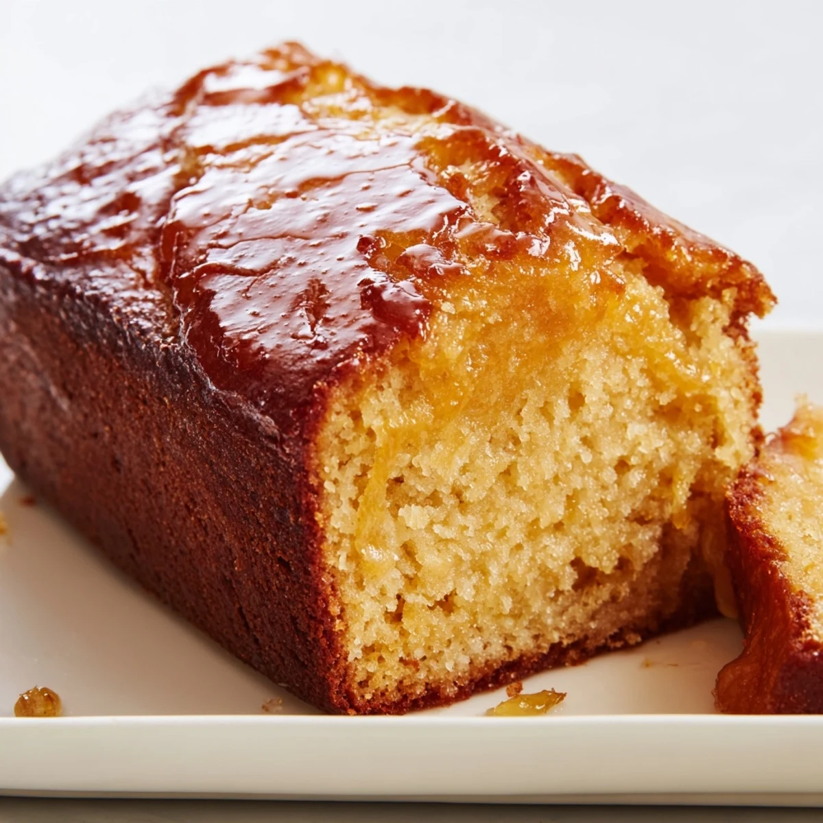 This delicious Golden Syrup Cake boasts a beautiful caramel color and a tender crumb, perfect for dessert.