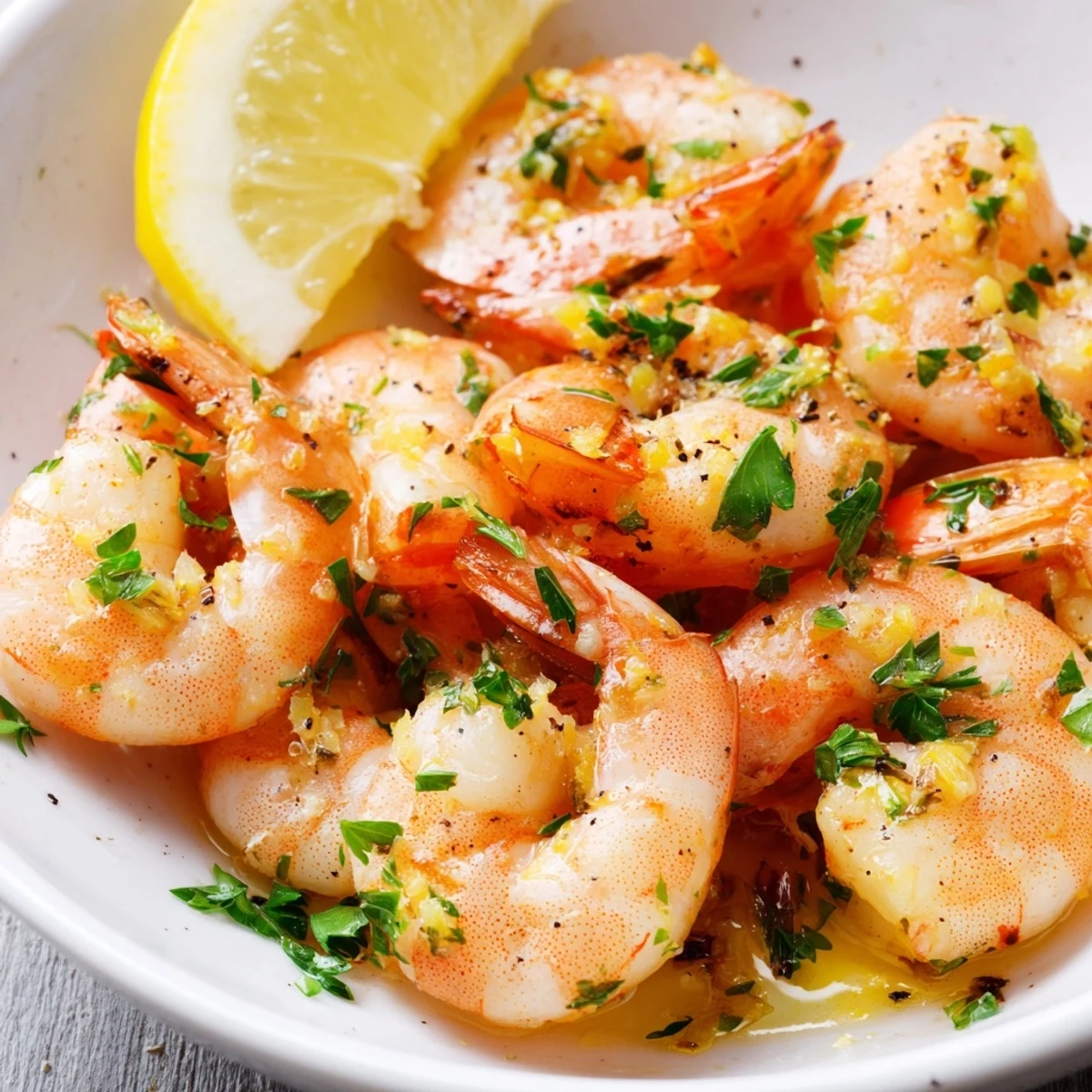 Lemon Garlic Shrimp Delight