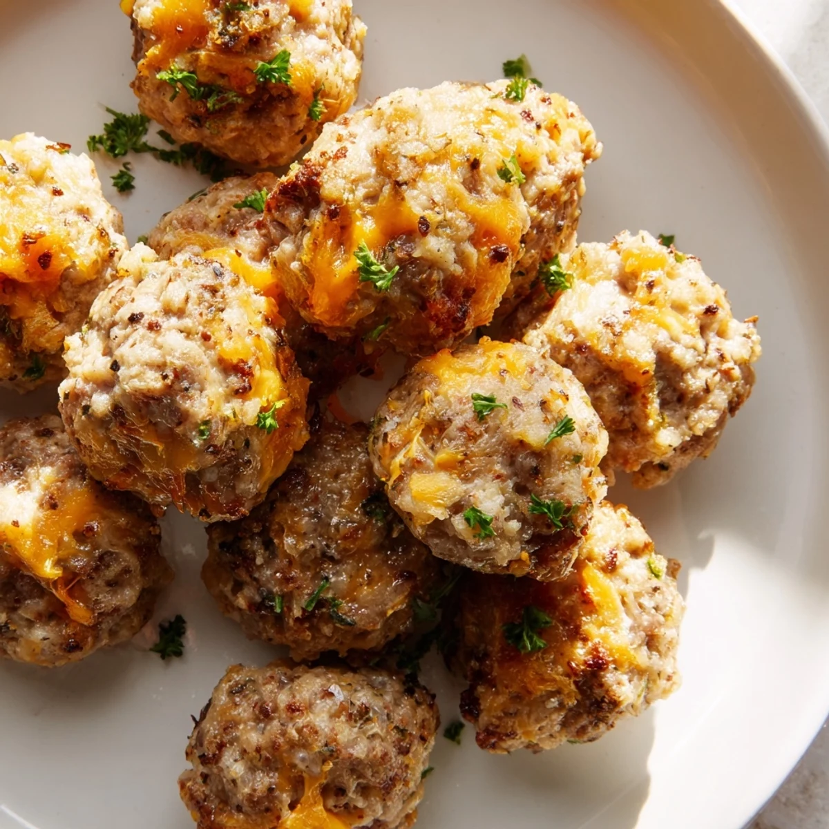 Tender Beef Snack Bites arranged on a parchment-lined tray with a side of spicy dipping sauce.