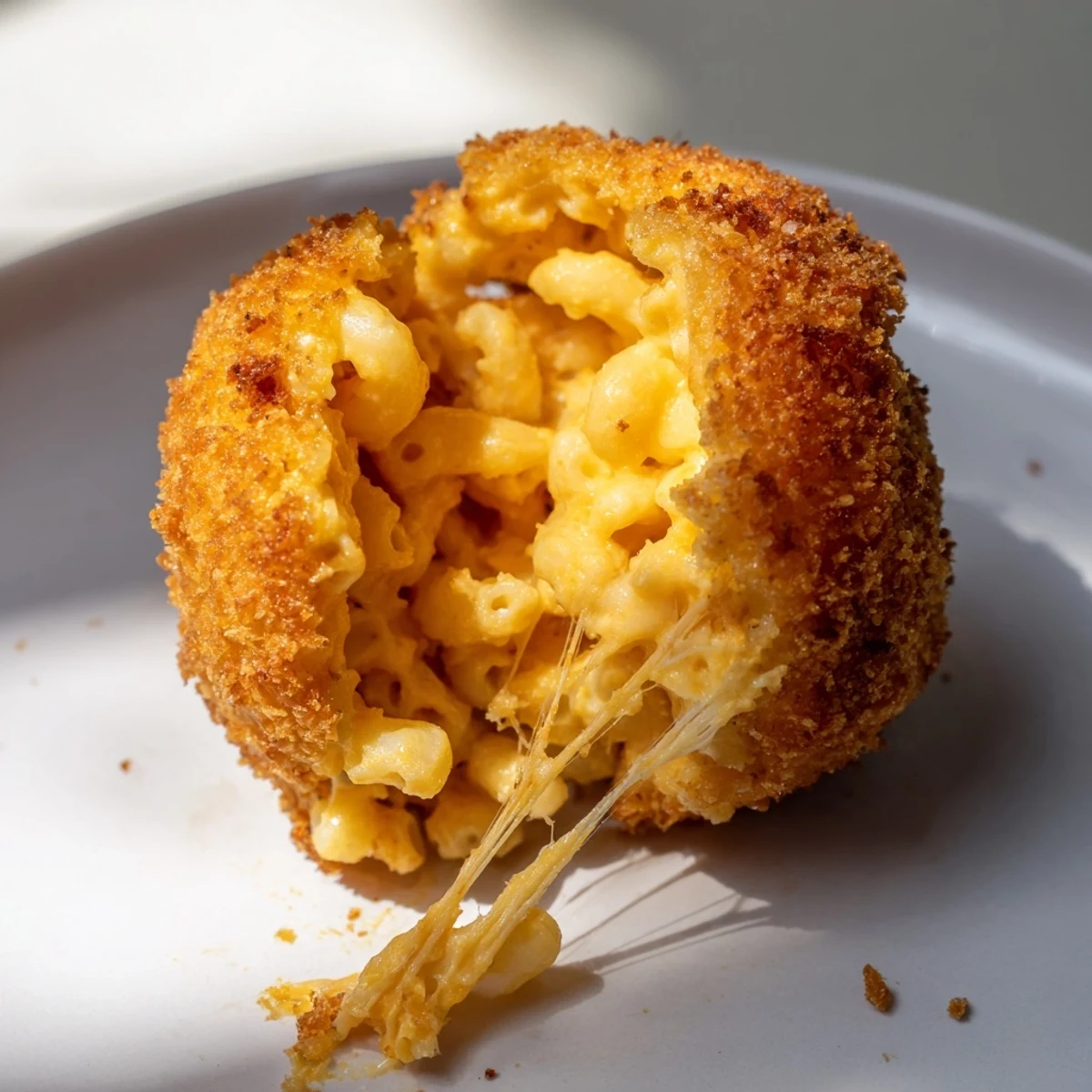 Party guests enjoy Game Day Fried Mac and Cheese Balls next to a chilled ranch dipping sauce.