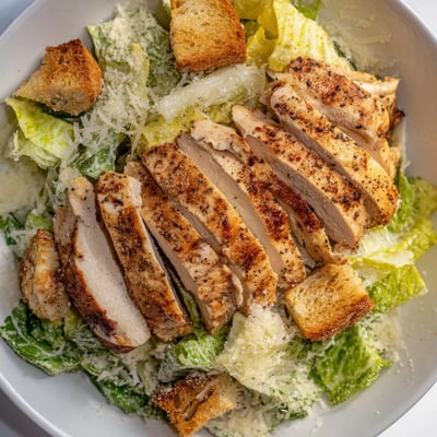 Chicken Caesar Salad with Grilled
